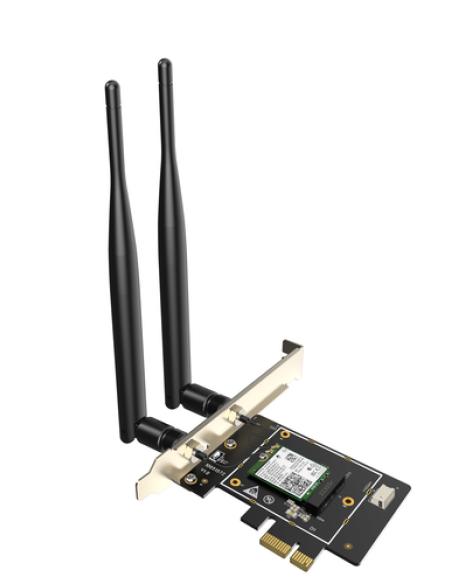 Tenda E33 adaptador y tarjeta de red Interno WLAN 2402 Mbit/s