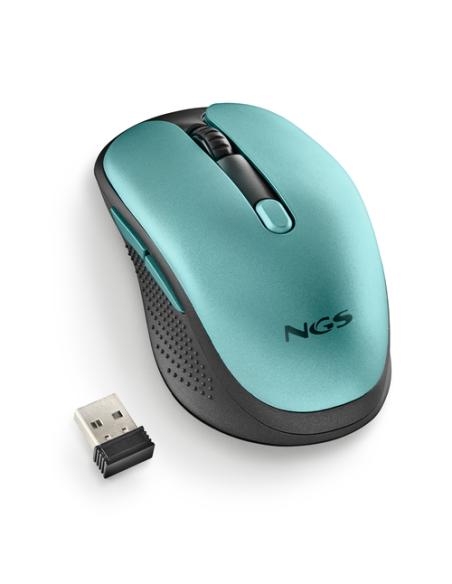 NGS EVO RUST ratón Oficina mano derecha RF inalámbrico Óptico 1600 DPI