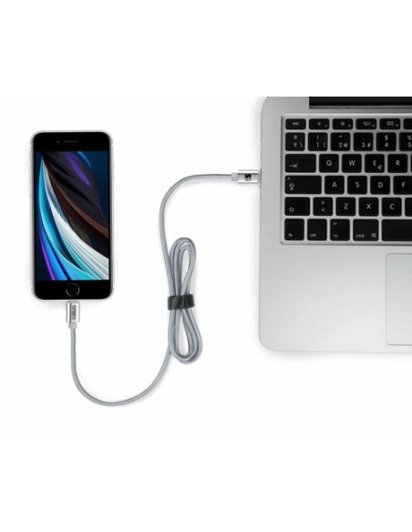 SUBBLIM SUBCHG-5CPD10 cargador de dispositivo móvil Smartphone Plata Encendedor de cigarrillos, USB Carga rápida Auto