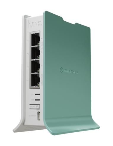 Mikrotik hAP router inalámbrico Gigabit Ethernet Banda única (2,4 GHz) Verde, Blanco