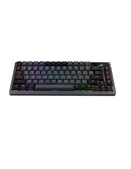 ASUS Azoth teclado Juego USB + RF Wireless + Bluetooth QWERTY Inglés Metálico
