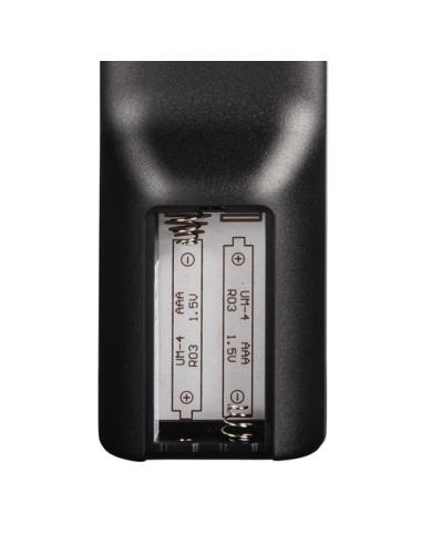 Hama | Mando de TV universal, para manejar hasta 4 aparatos, compatible con más de 1000 aparatos, color negro