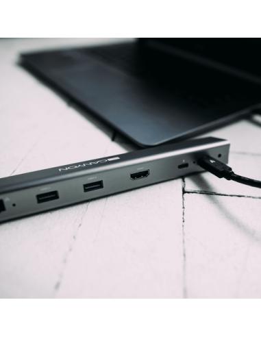 Canyon DS-6 USB 3.2 Gen 1 (3.1 Gen 1) Type-C Gris