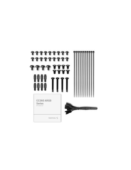 DeepCool CC360 WH ARGB Mini Tower Blanco