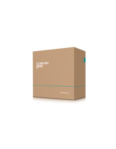 DeepCool CC360 WH ARGB Mini Tower Blanco