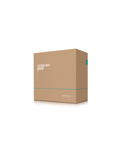 DeepCool CC360 WH ARGB Mini Tower Blanco