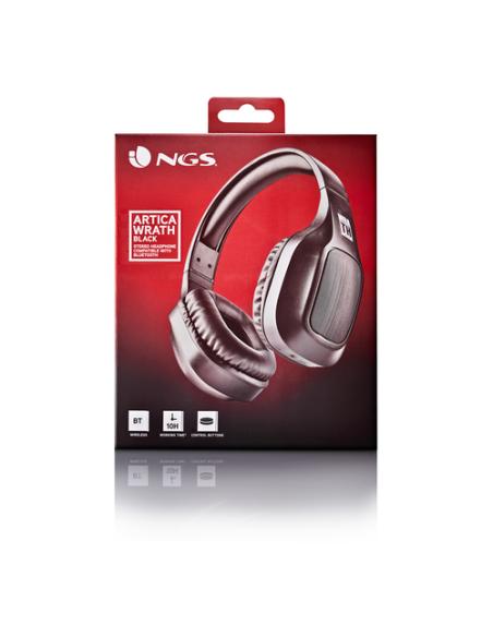 NGS ARTICA WRATH Auriculares Inalámbrico y alámbrico Diadema Llamadas/Música USB Tipo C Bluetooth Negro