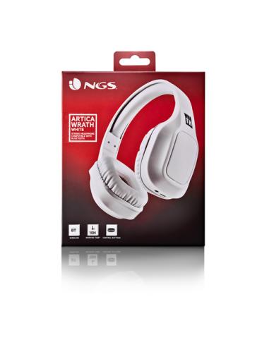 NGS ARTICA WRATH Auriculares Inalámbrico y alámbrico Diadema Llamadas/Música USB Tipo C Bluetooth Blanco