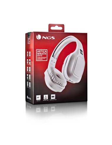 NGS ARTICA WRATH Auriculares Inalámbrico y alámbrico Diadema Llamadas/Música USB Tipo C Bluetooth Blanco