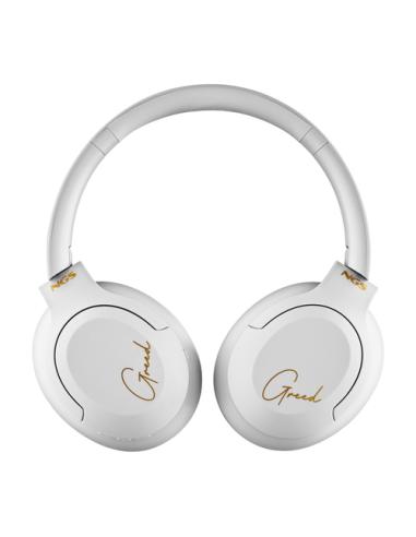 NGS ARTICA GREED Auriculares Inalámbrico y alámbrico Diadema Llamadas/Música USB Tipo C Bluetooth Blanco