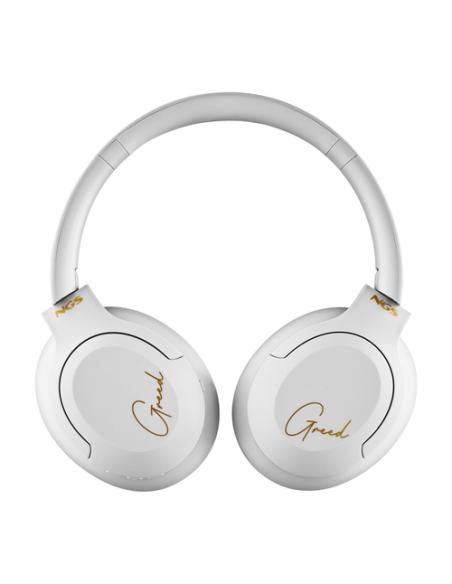 NGS ARTICA GREED Auriculares Inalámbrico y alámbrico Diadema Llamadas/Música USB Tipo C Bluetooth Blanco
