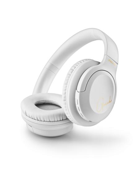 NGS ARTICA GREED Auriculares Inalámbrico y alámbrico Diadema Llamadas/Música USB Tipo C Bluetooth Blanco