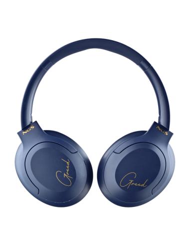 NGS ARTICA GREED Auriculares Inalámbrico y alámbrico Diadema Llamadas/Música USB Tipo C Bluetooth Azul