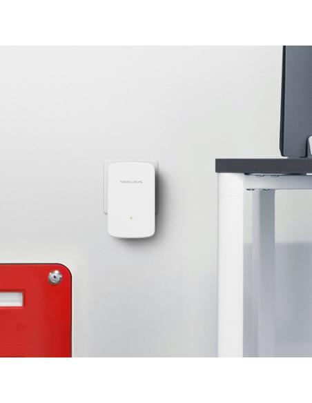 Mercusys ME10 ampliador de red Repetidor de red Blanco 10, 100 Mbit/s