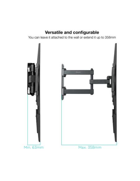 TooQ Soporte de pared para pantallas 32”- 55”