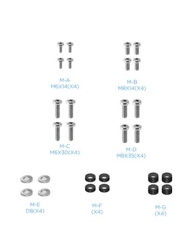 TooQ Soporte de mesa para pantallas 23”-75”