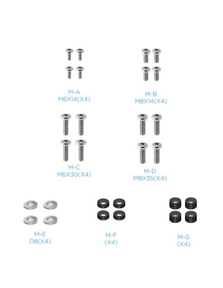 TooQ Soporte de mesa para pantallas 23”-75”