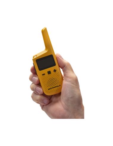 Motorola Talkabout T72 two-way radios 16 canales 446.00625 - 446.19375 MHz Naranja