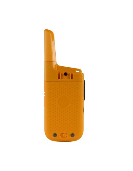 Motorola Talkabout T72 two-way radios 16 canales 446.00625 - 446.19375 MHz Naranja