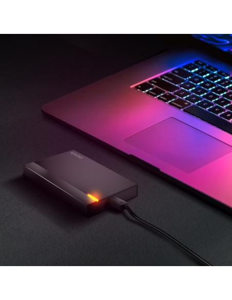 AISENS Caja Externa 2,5″ ASE-2524B 9.5mm SATA a USB 3.0/USB3.1 Gen1, Negra