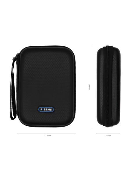 AISENS Estuche Protector para Caja Externa 2.5″, Negro