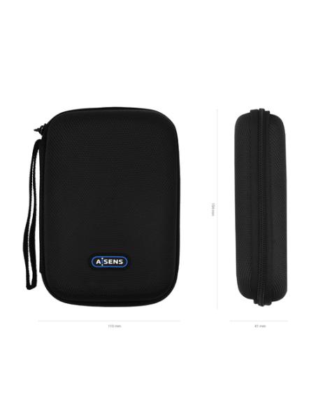 AISENS Estuche Protector para Caja Externa 2.5″, Negro