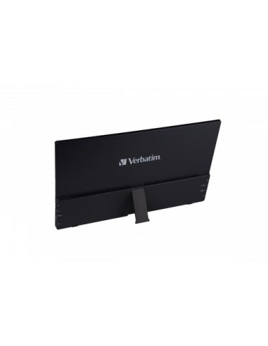 Verbatim 49590 pantalla para PC 35,6 cm (14") 1920 x 1080 Pixeles Full HD LCD Negro