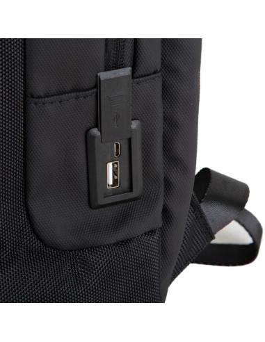 iggual IGG318539 maletines para portátil 39,6 cm (15.6") Mochila Negro