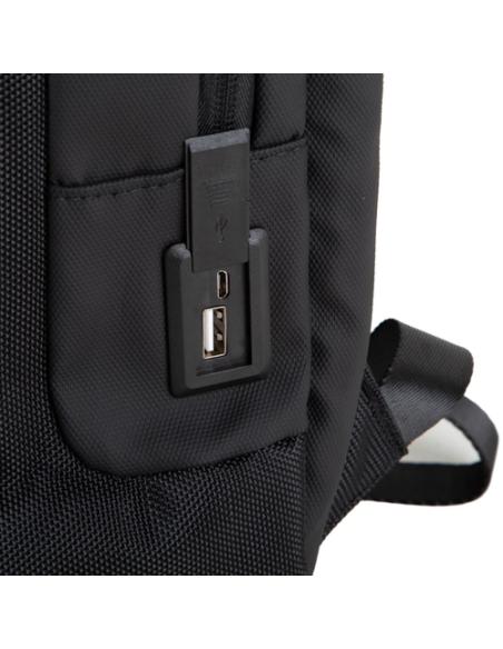 iggual IGG318539 maletines para portátil 39,6 cm (15.6") Mochila Negro