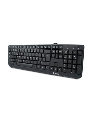 NGS FunkyV3, QWERTY, PT teclado Hogar USB Portugués Negro