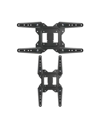 AISENS Soporte Eco Giratorio, Inclinable Para Monitor/TV 30kg (3 Pivotes) De 23-55, Negro