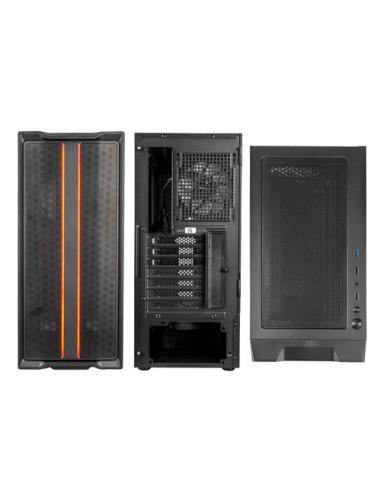 Kolink Inspire K12 ARGB Midi Tower Negro, Transparente