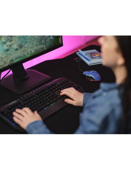 Trust GXT109B FELOX ratón Juego Ambidextro USB tipo A 6400 DPI