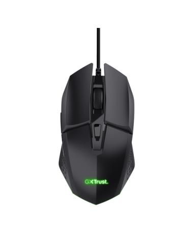 Trust GXT 109 Felox ratón Juego mano derecha USB tipo A Óptico 6400 DPI