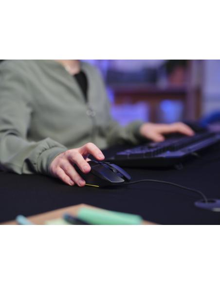 Trust GXT 109 Felox ratón Juego mano derecha USB tipo A Óptico 6400 DPI