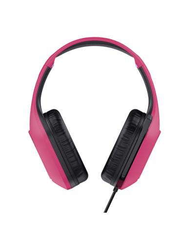 Trust GXT 415P Zirox Auriculares Alámbrico Diadema Juego Rosa