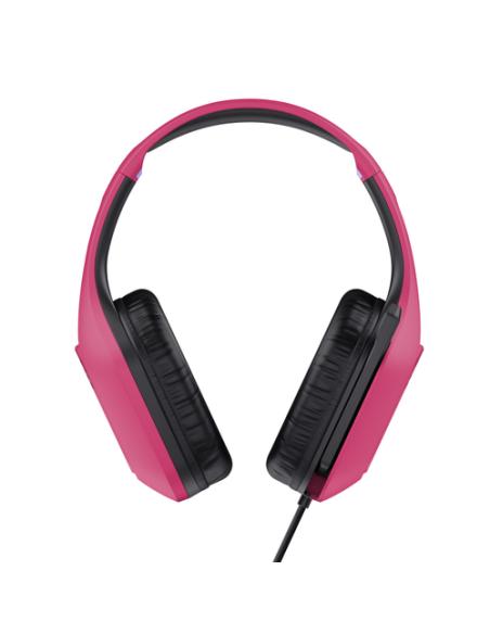 Trust GXT 415P Zirox Auriculares Alámbrico Diadema Juego Rosa