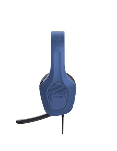 Trust GXT 415B Zirox Auriculares Alámbrico Diadema Juego Azul