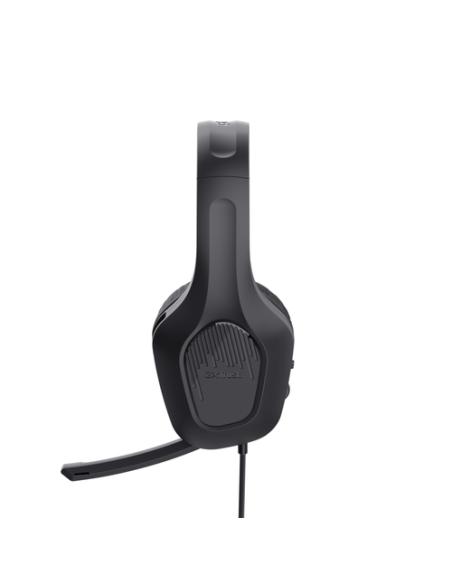 Trust GXT 415 Zirox Auriculares Alámbrico Diadema Juego Negro