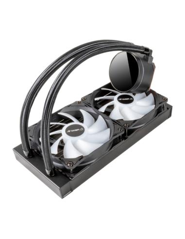 UNYKAch AquaStorm 240 Procesador Sistema de refrigeración líquida todo en uno 12 cm Negro 1 pieza(s)