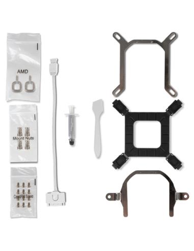 NOX Hummer M-360 ARGB Procesador Sistema de refrigeración líquida todo en uno 12 cm Blanco 1 pieza(s)