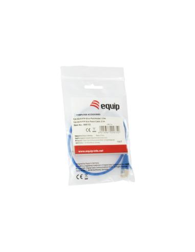 Equip 606133 cable de red Azul 0,5 m Cat6a F/FTP (FFTP)