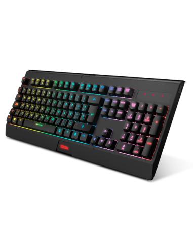 Krom KABALA teclado Ratón incluido Juego RF inalámbrico QWERTY Español Negro