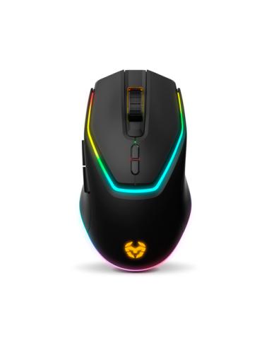 Krom KABALA teclado Ratón incluido Juego RF inalámbrico QWERTY Español Negro