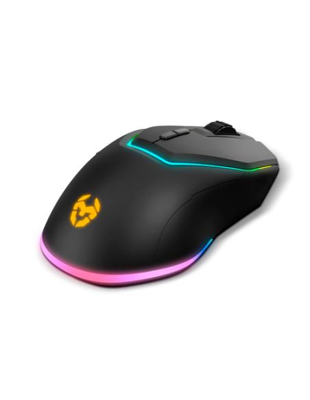 Krom KABALA teclado Ratón incluido Juego RF inalámbrico QWERTY Español Negro