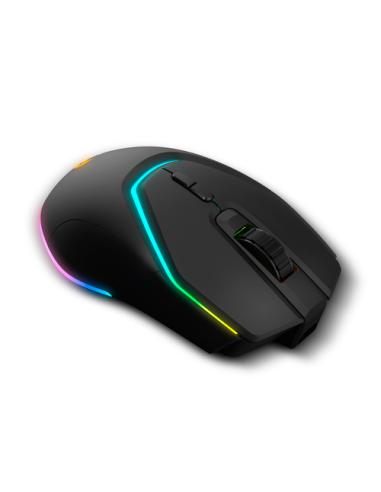 Krom KABALA teclado Ratón incluido Juego RF inalámbrico QWERTY Español Negro