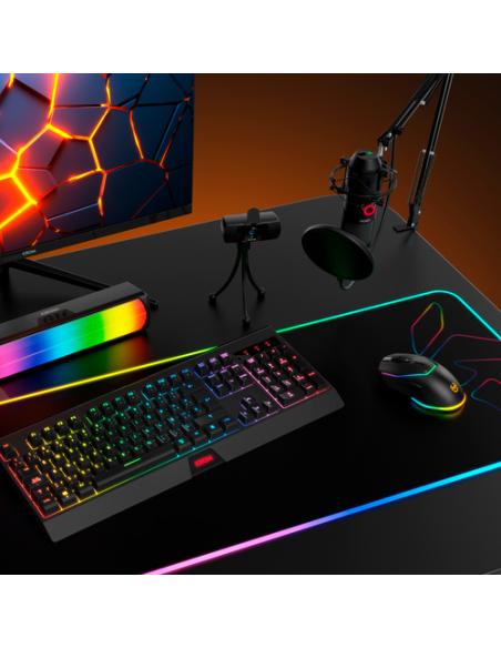 Krom KABALA teclado Ratón incluido Juego RF inalámbrico QWERTY Español Negro