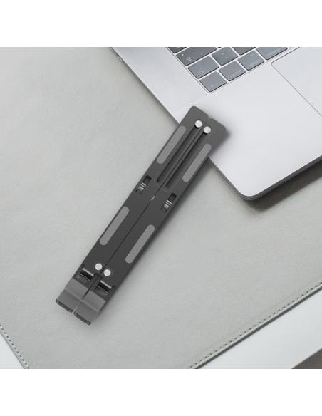 AISENS Soporte de Sobremesa Ajustable para Portatil / Tablet, Gris