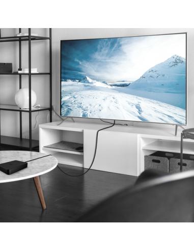 AISENS Cable HDMI V2.0 CCS Premium Alta Velocidad / Hec 4K@60Hz 18Gbps, A/M-A/M, Negro, 1.5m
