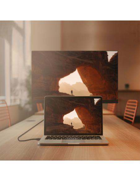 AISENS Cable DISPLAYPORT V1.2 CCS 4K@60Hz, DP/M-DP/M, Negro, 2.0m